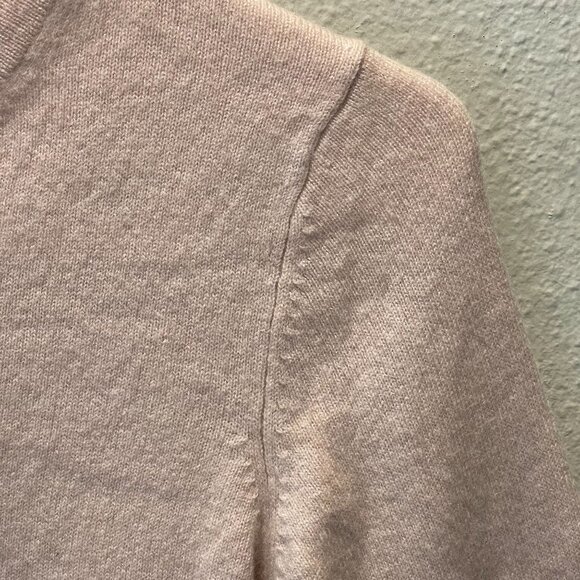 St. Tropez West Womens 100% 2-Ply Cashmere Sweater Size S Light Pink - Picture 7 of 10